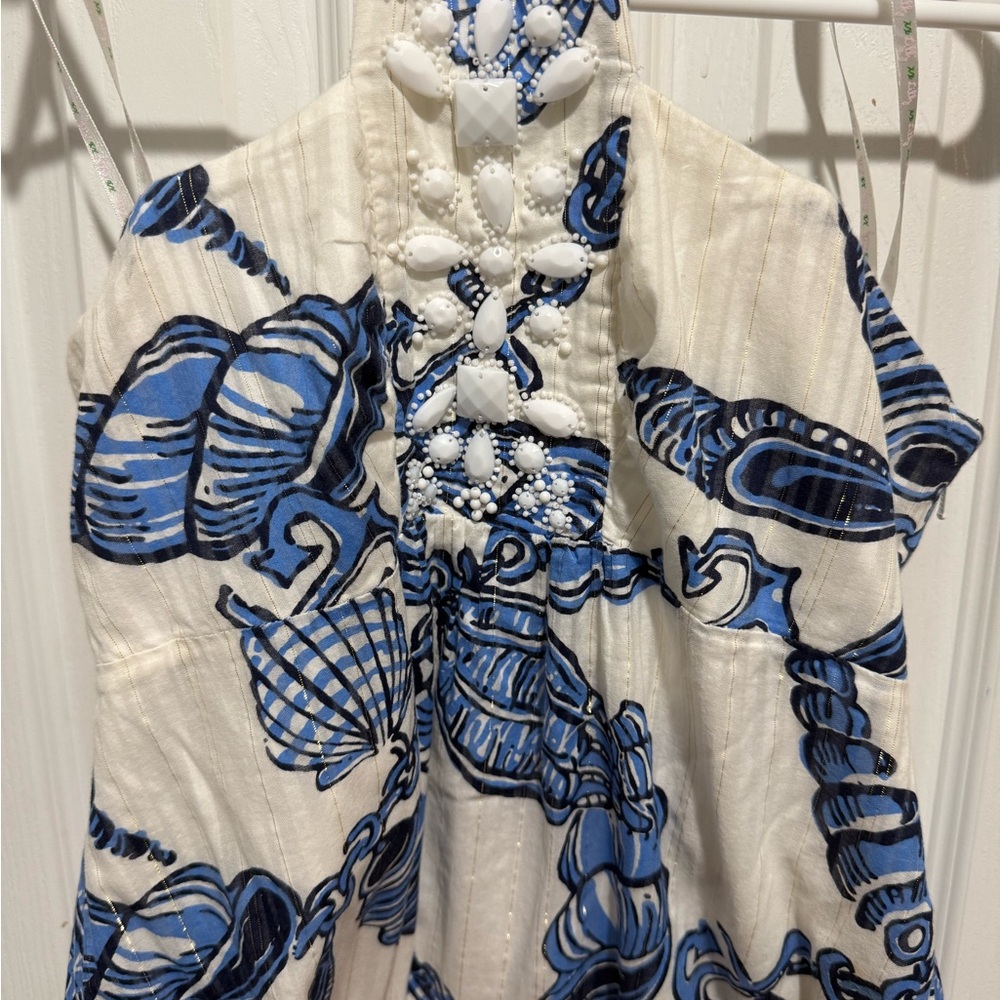 Lilly Pulitzer Navy and White Dress